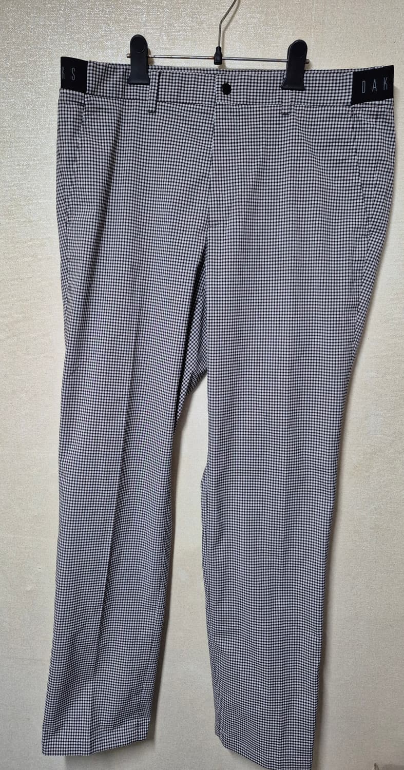 닥스 골프 체크 밴드 바지 상품이미지1