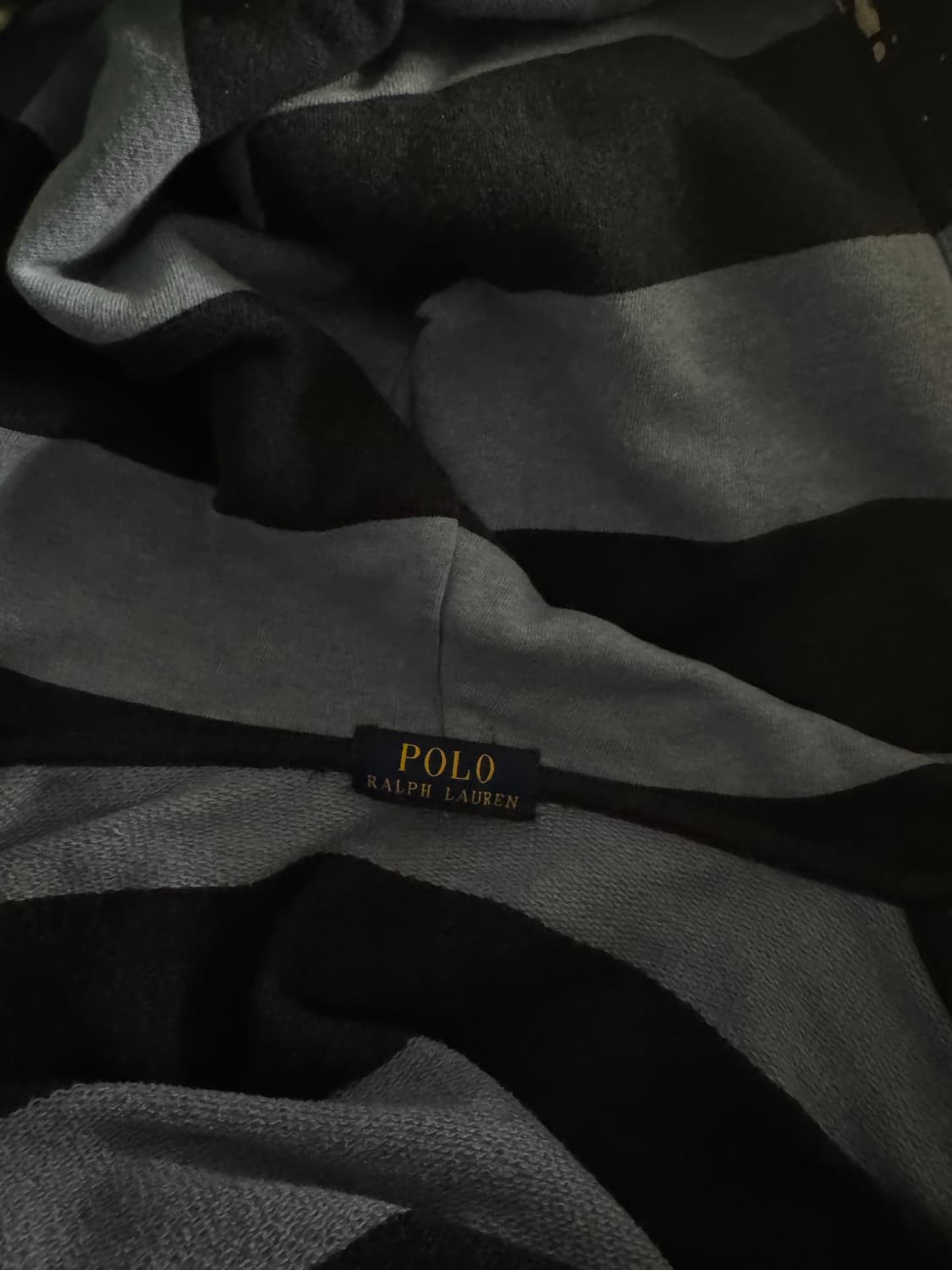 폴로 빅포니 스트라이프 페인트 포인트 후드직업 상품이미지8