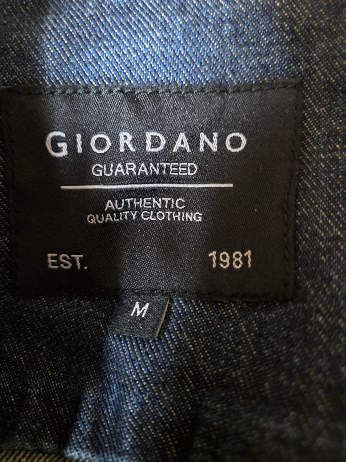 지오다노 청자켓 M 상품이미지2