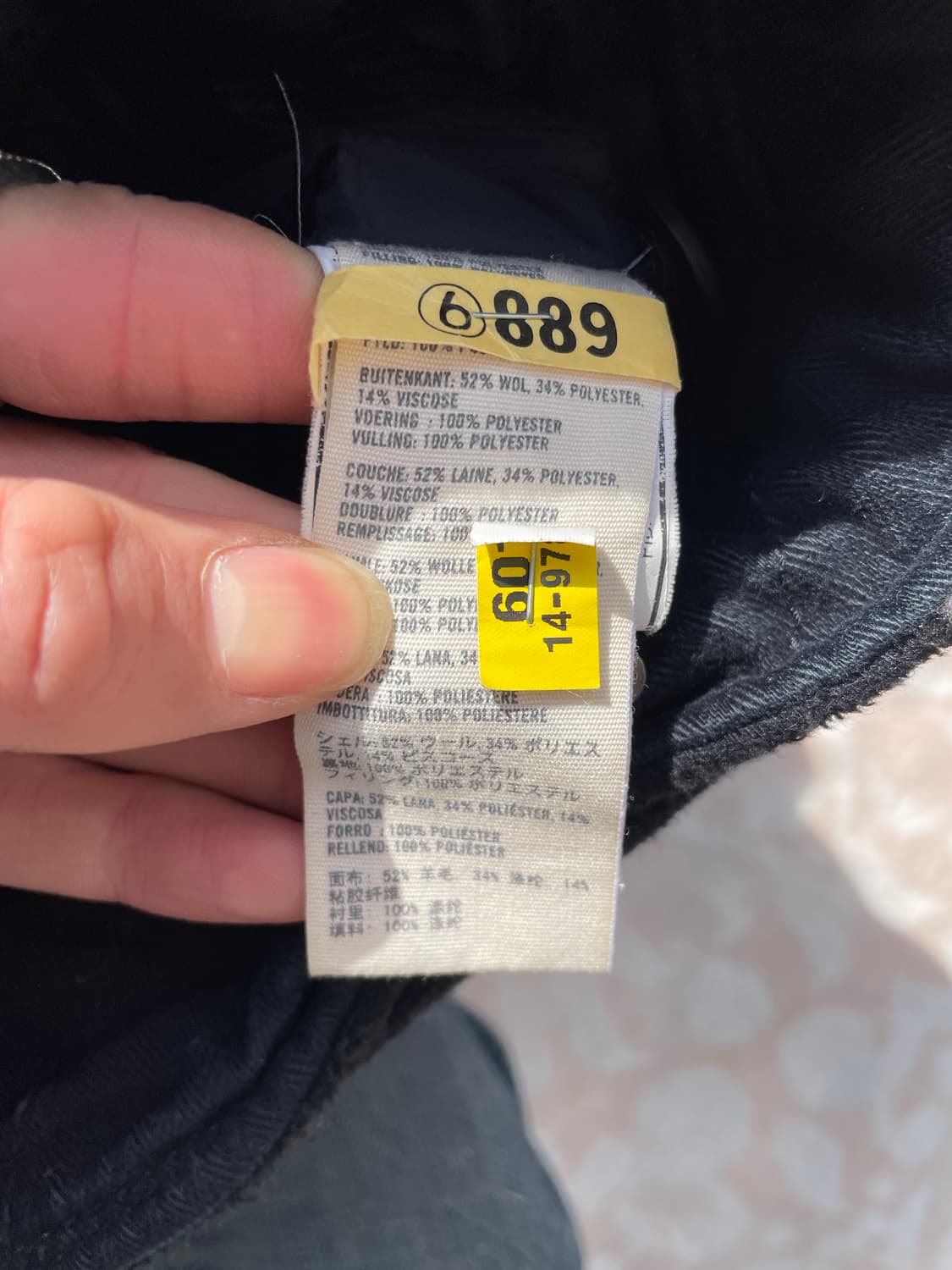 Abercrombie Elk Lake Military Wool Jacke 상품이미지10