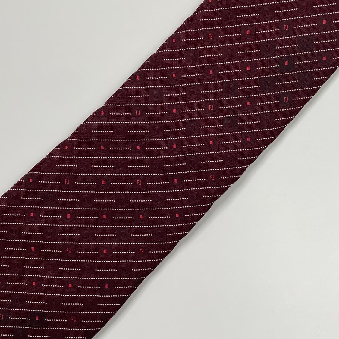 신형 FENDI 펜디 FF모노그램 정품 명품넥타이 상품이미지9