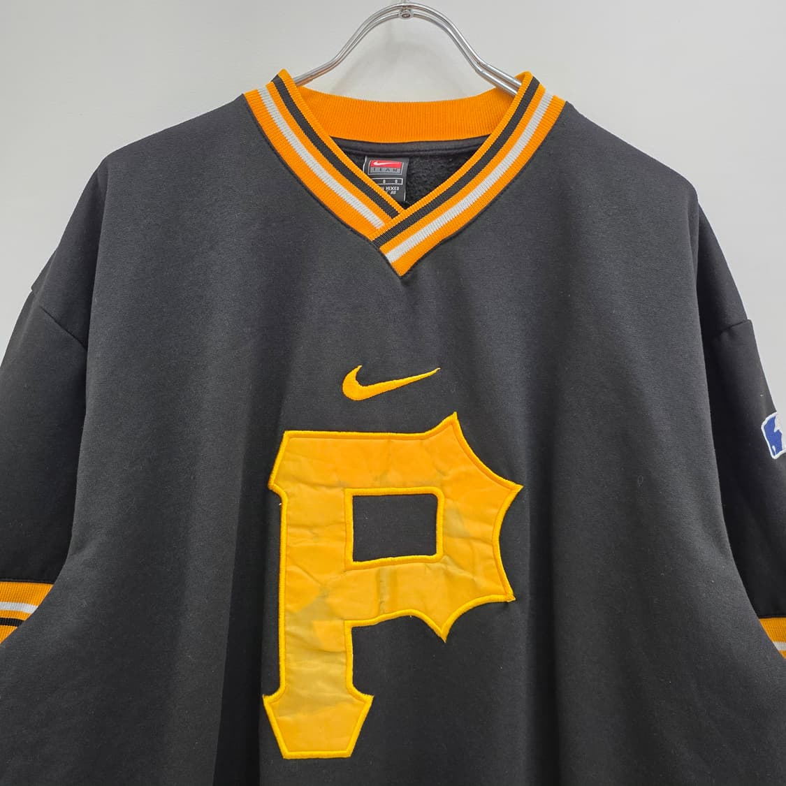 빈티지 나이키 MLB 피츠버그 파이리츠 풀오버 기모 맨투맨 상품이미지2