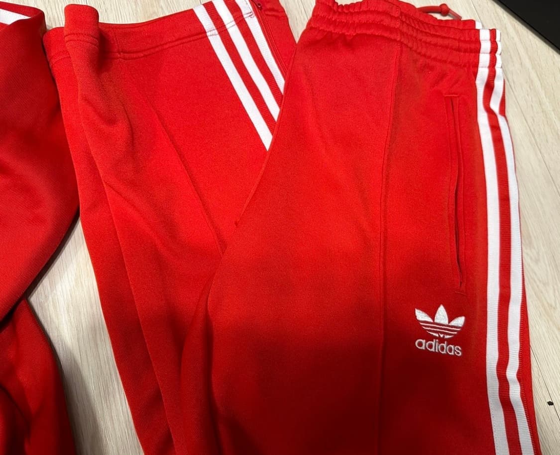 아디다스 올드스쿨 트랙져지셋업 레드 M 상품이미지2