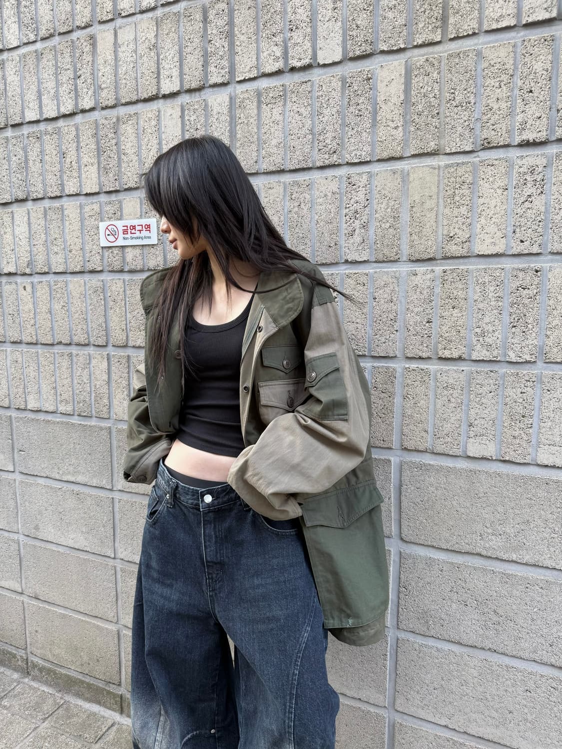 아웃스탠딩 오버핏 멀티포켓 자켓 상품이미지1