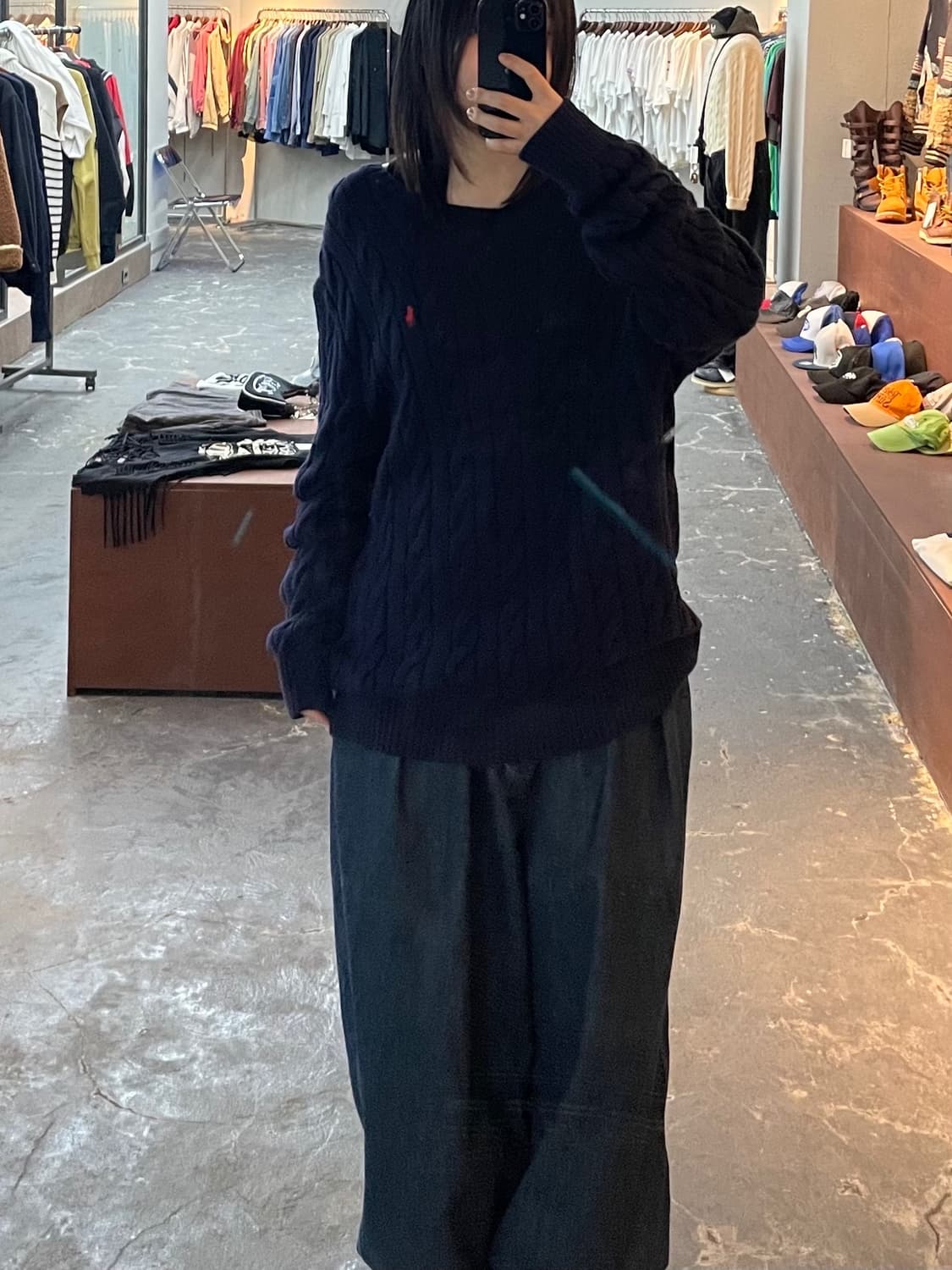 폴로 랄프로렌 신형 박시핏 꽈배기 니트 H1070 상품이미지1