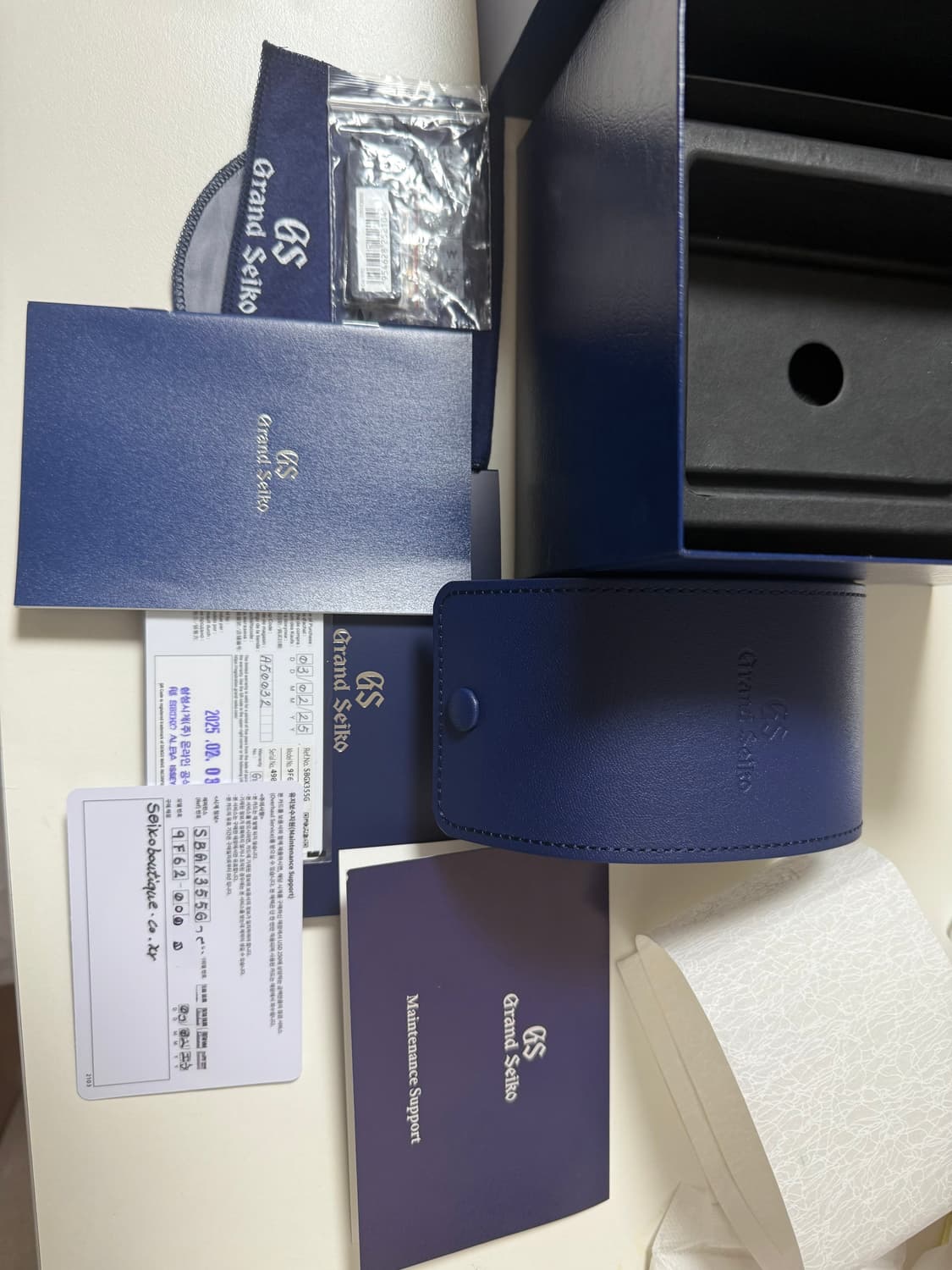 그랜드세이코 눈송이 쿼츠 상품이미지6