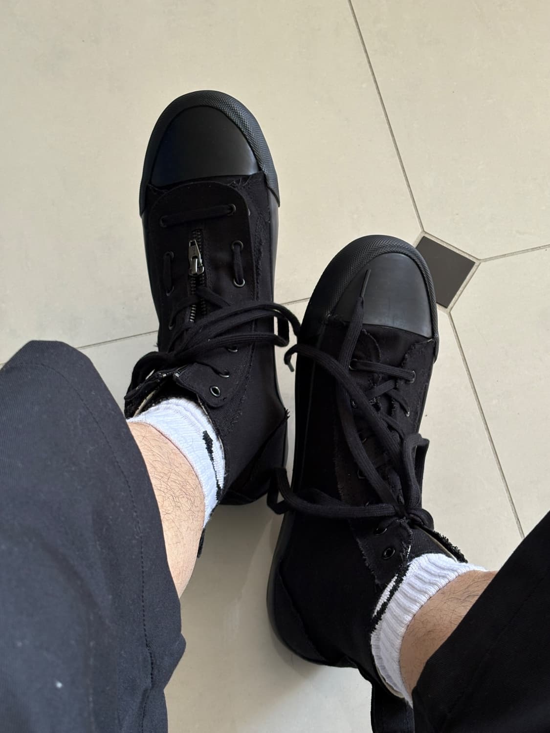 high cut sneaker 하이 컷 스니커 상품이미지2