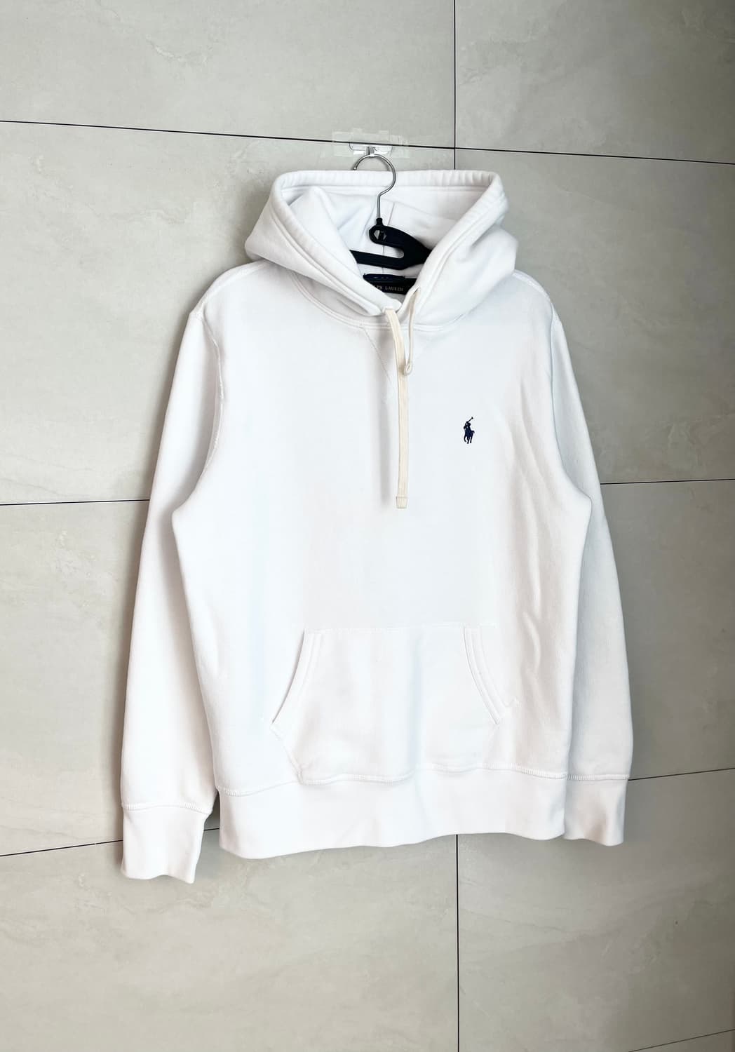 폴로 랄프로렌 화이트 후드티 (M)  상품이미지2
