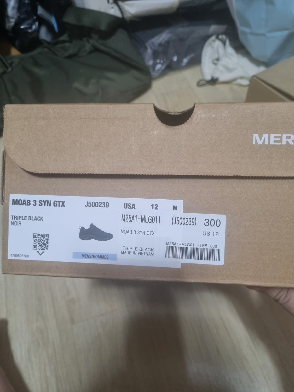 [300] 머렐 모압3 고어텍스  상품이미지5