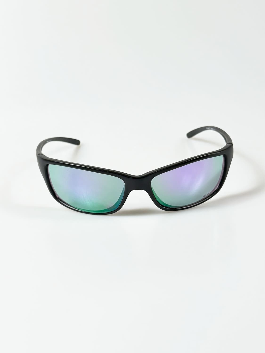 90s I-MAN 블랙 랩어라운드 프레임 빈티지 선글라스 상품이미지2