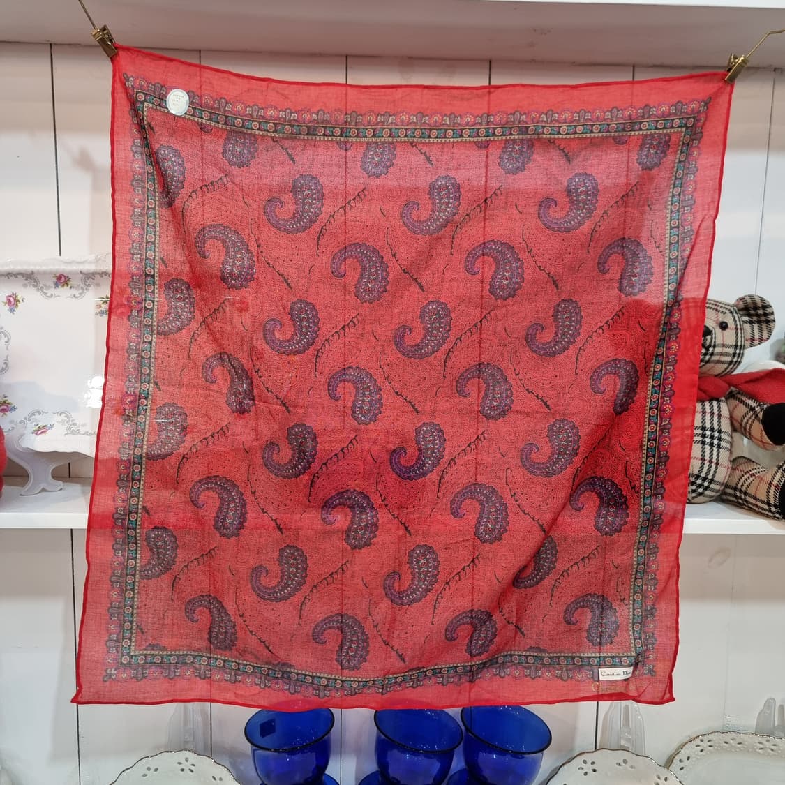 크리스찬 디올(Christian Dior) 페이즐리 손수건 상품이미지2