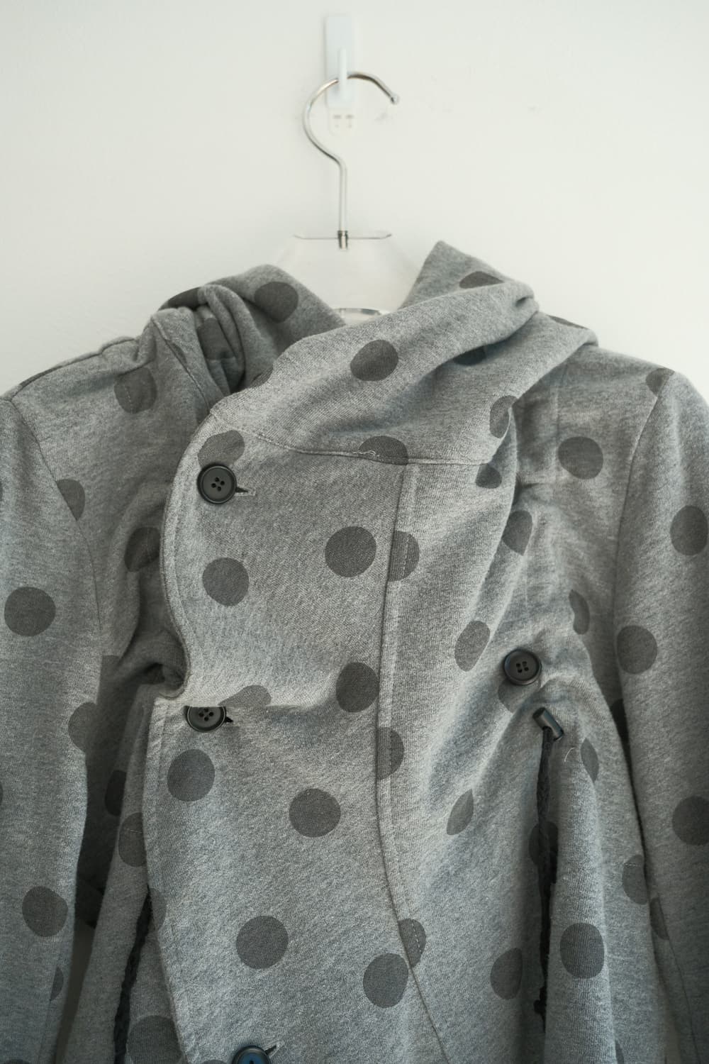 Shirring dot hood jacket 상품이미지8