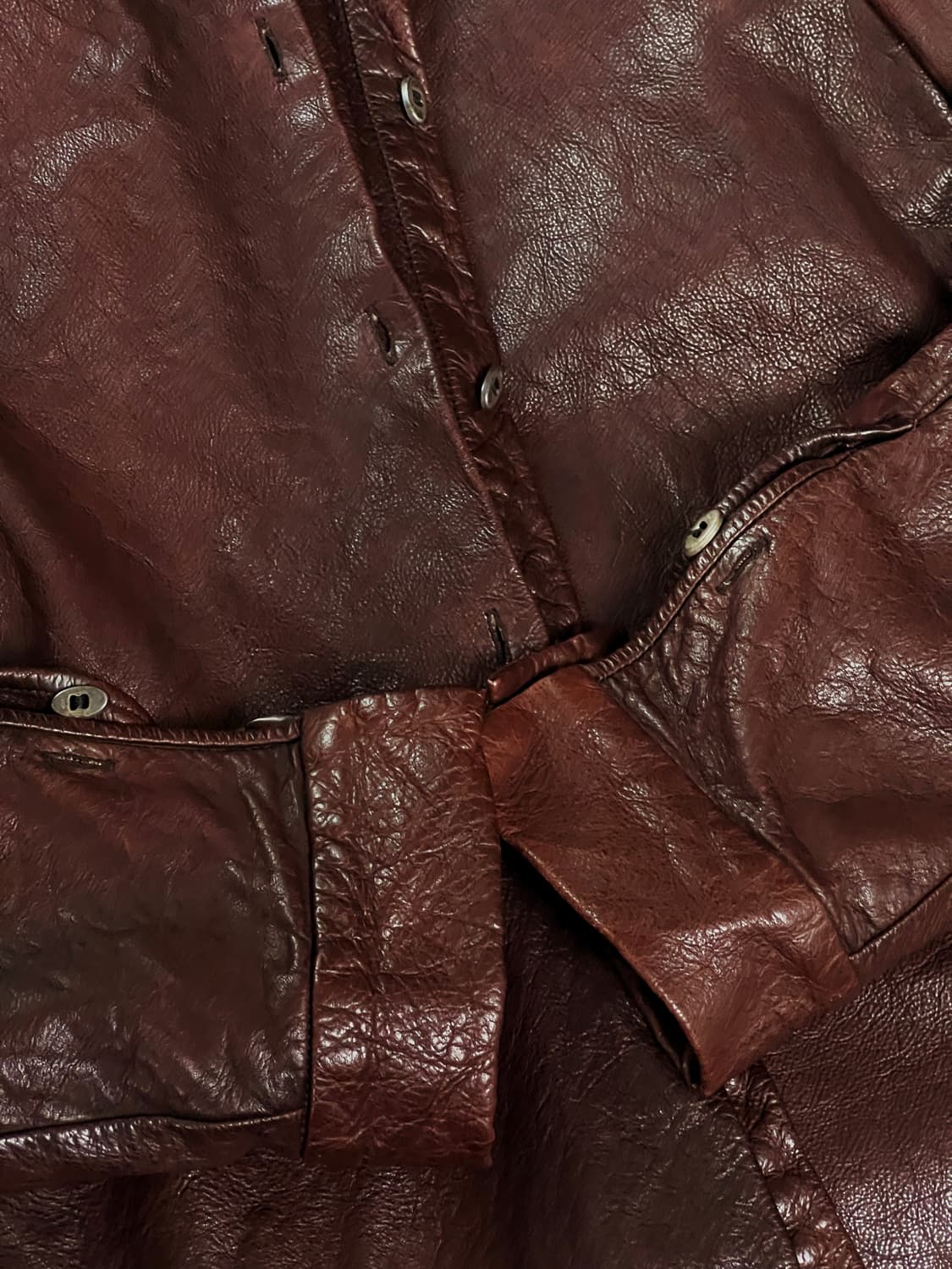 Maurzio Altieri Leather Shirt 02 상품이미지4