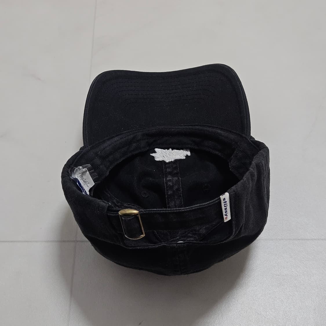 90s 빈티지 스투시 블랙 볼캡 상품이미지3