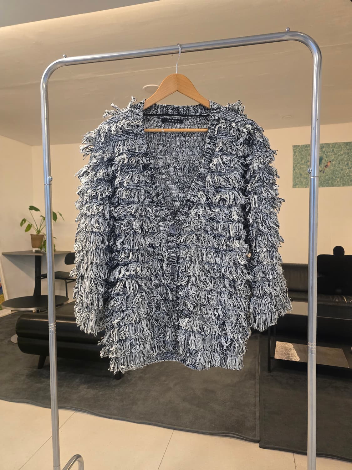 프린지 가디건 상품이미지1