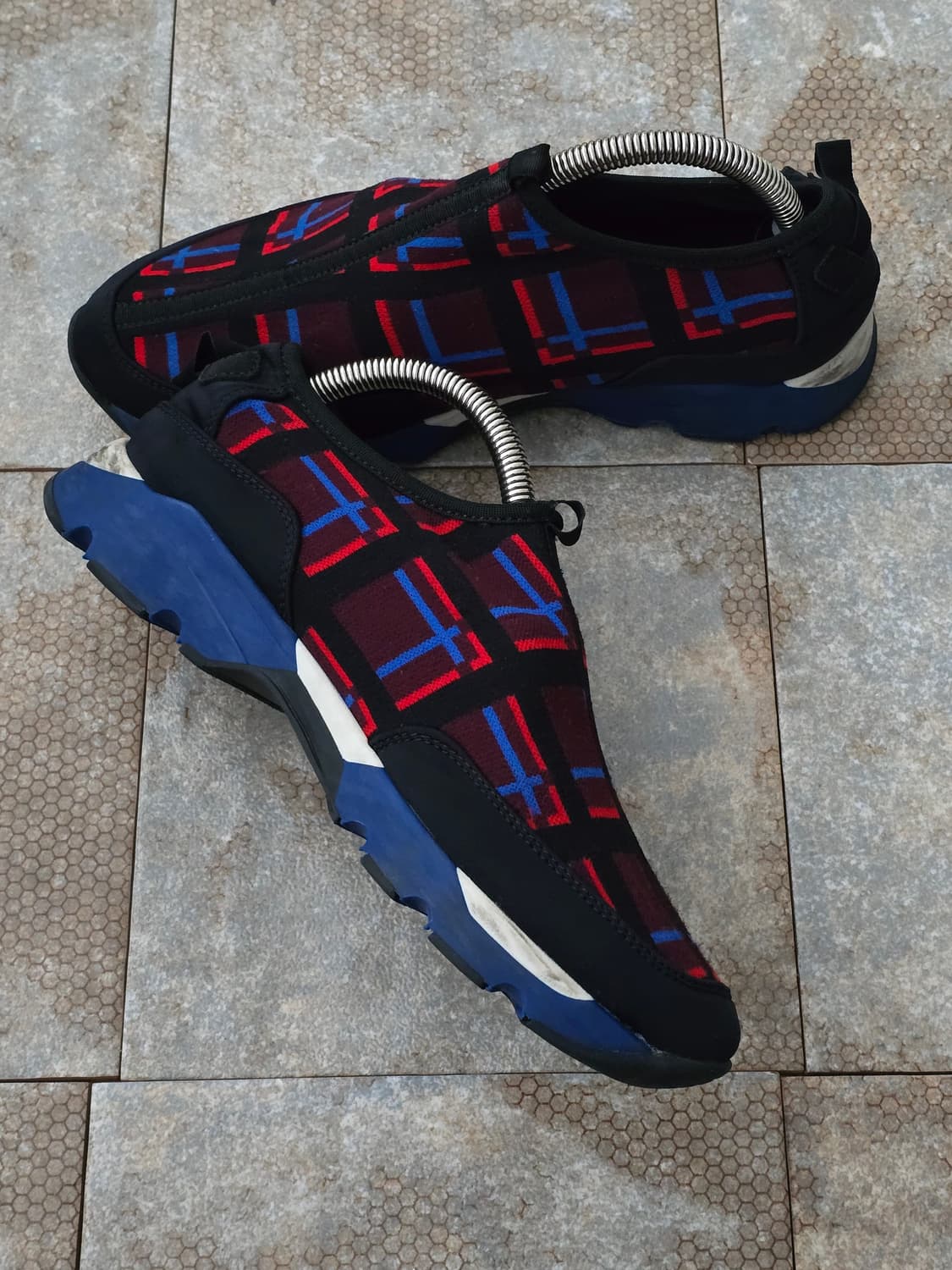 (240)마르니 플래드 체크 슬립온 상품이미지3