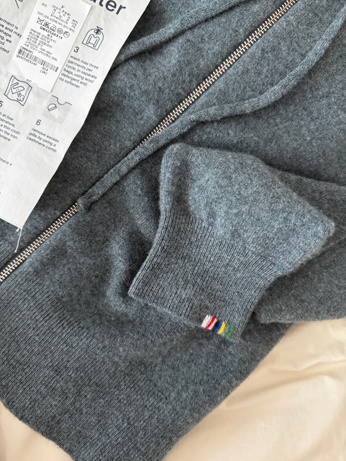 익스트림캐시미어 후드 wave 색상 상품이미지5