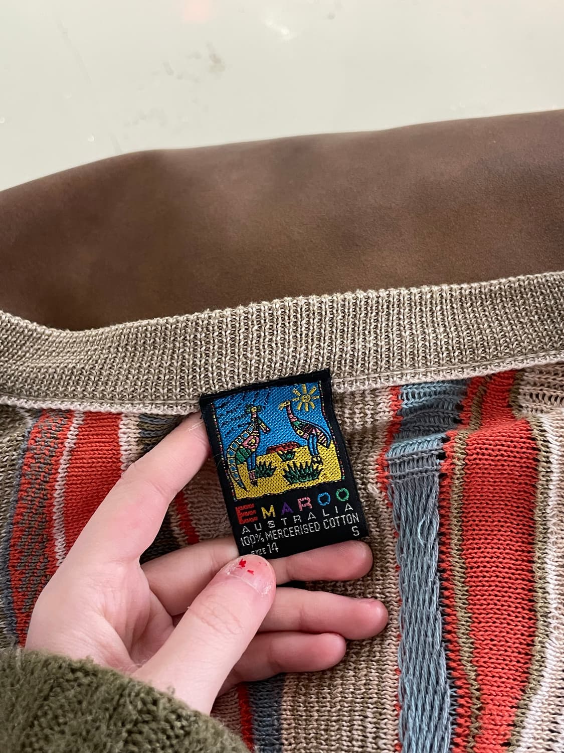 Emaroo 오스트레일리아 코튼 케이블 가디건 상품이미지7