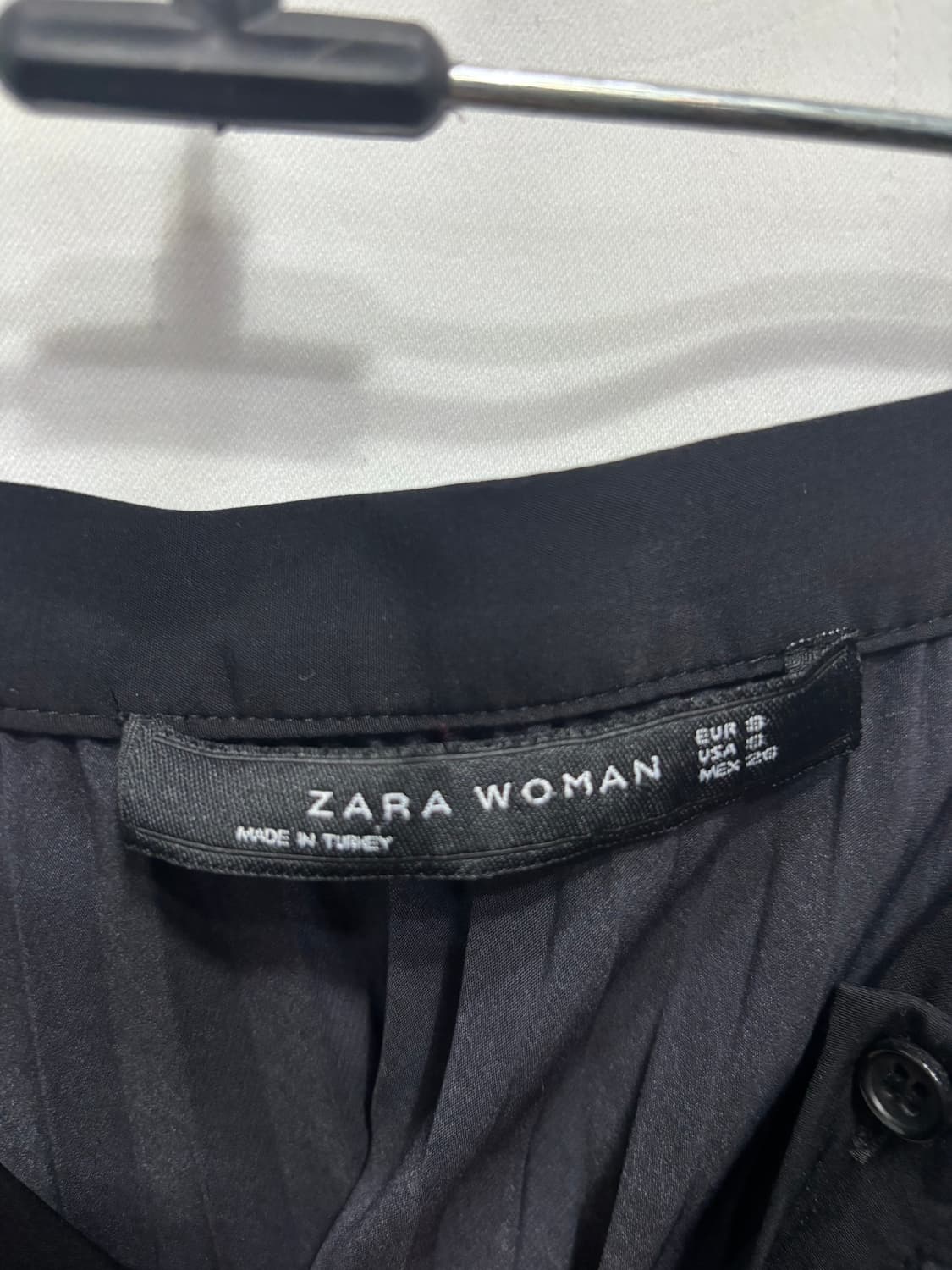 자라(ZARA)배색 플리츠 스커트 S 상품이미지2