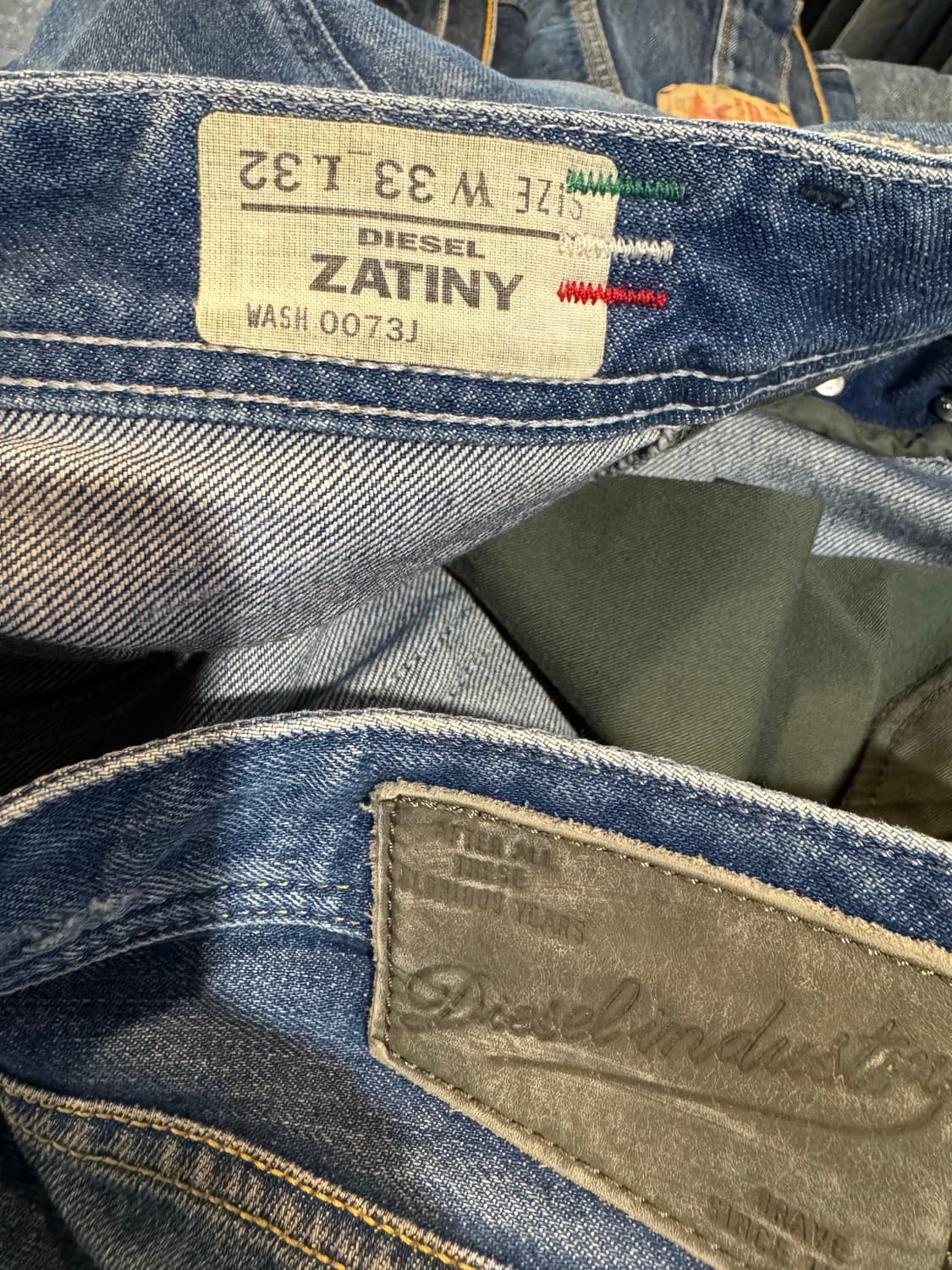 디젤 자티니 부츠컷 상품이미지6