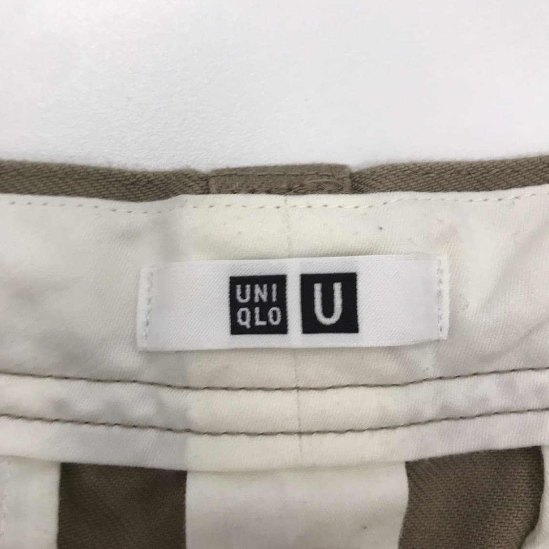 유니클로U 와이드핏 치노팬츠 [29인치] 상품이미지4