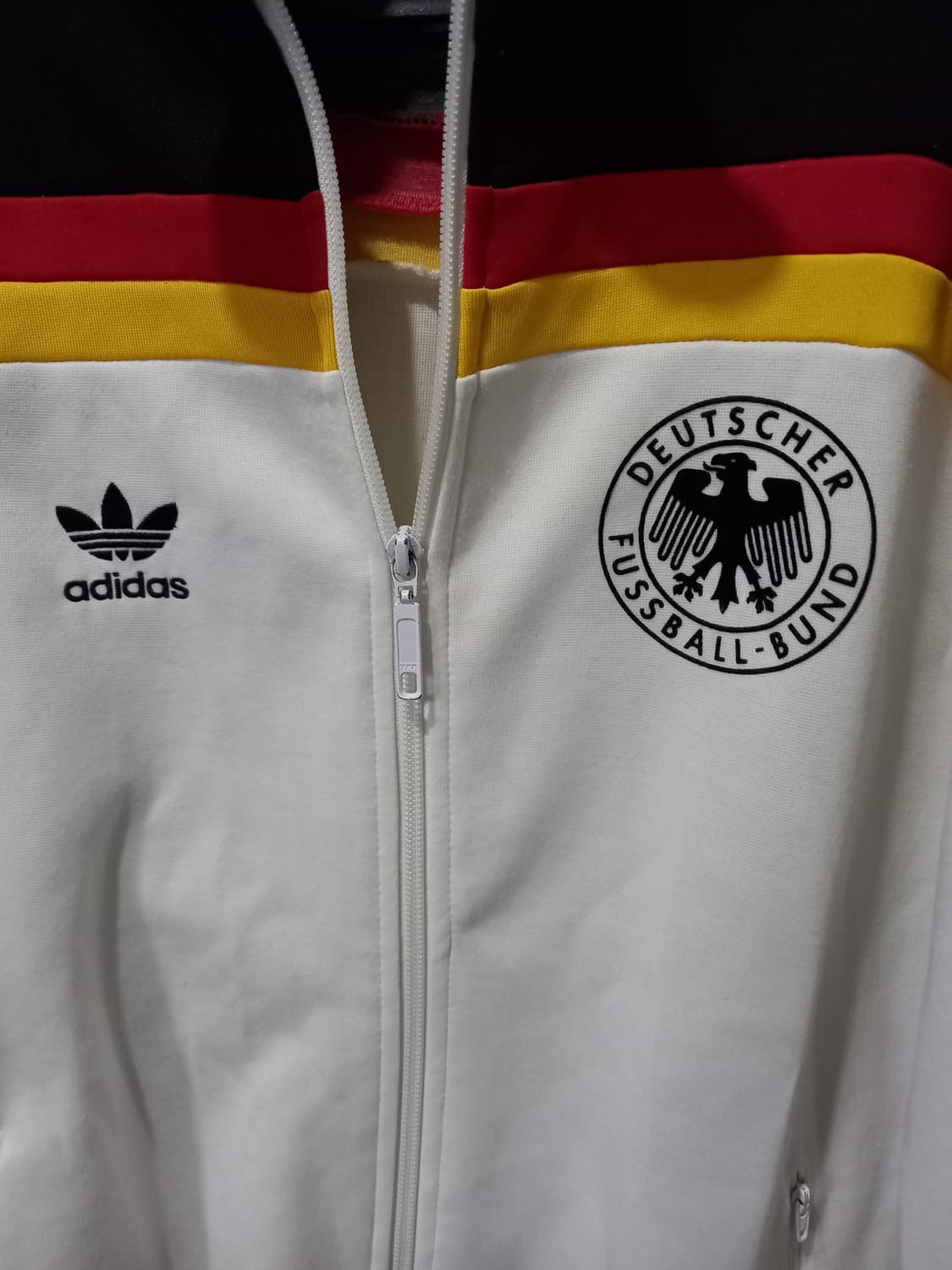 아디다스 독일 국대 트랙탑 저지 져지집업 100/XL 상품이미지3
