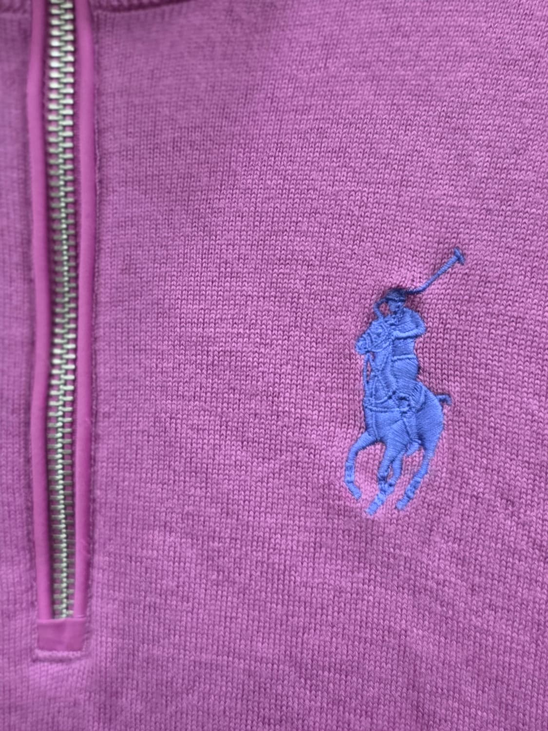 폴로랄프로렌 POLO GOLF 반집업  방풍 니트 울100 L라지 상품이미지5