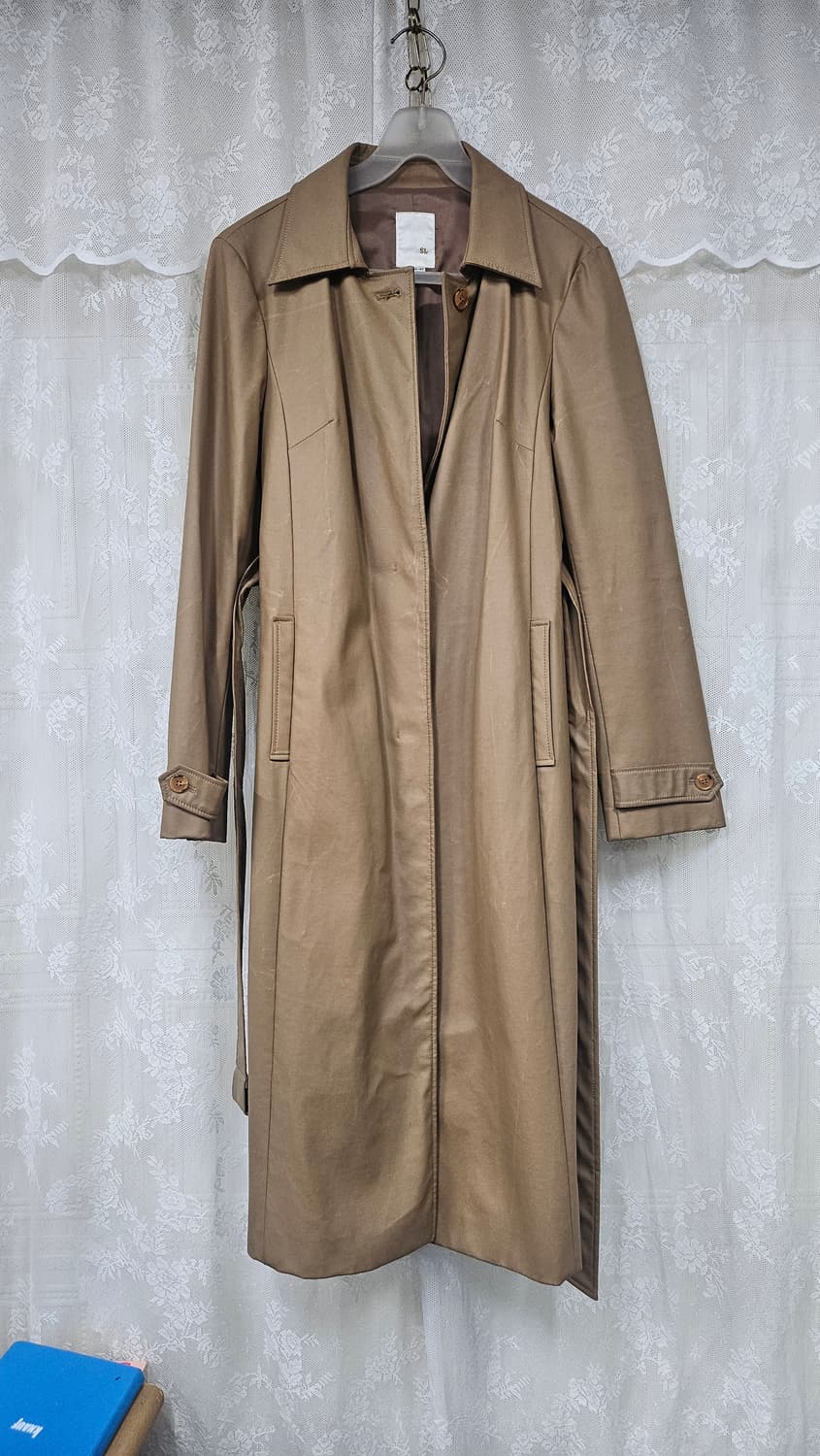 합성피혁 가죽 롱코트  상품이미지10