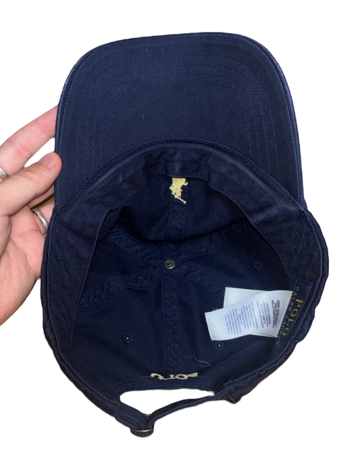 폴로 랄프로렌 네이비 치노 볼캡 상품이미지8