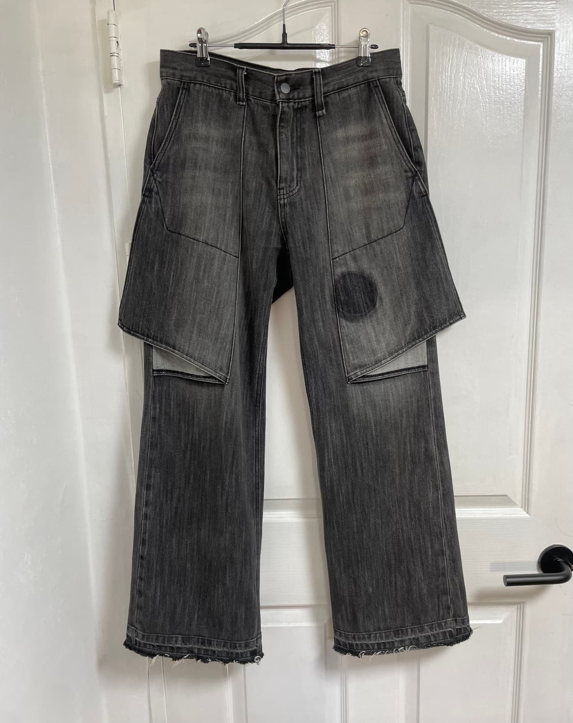 [S] 지용킴 24SS Layered Denim Trousers 상품이미지7