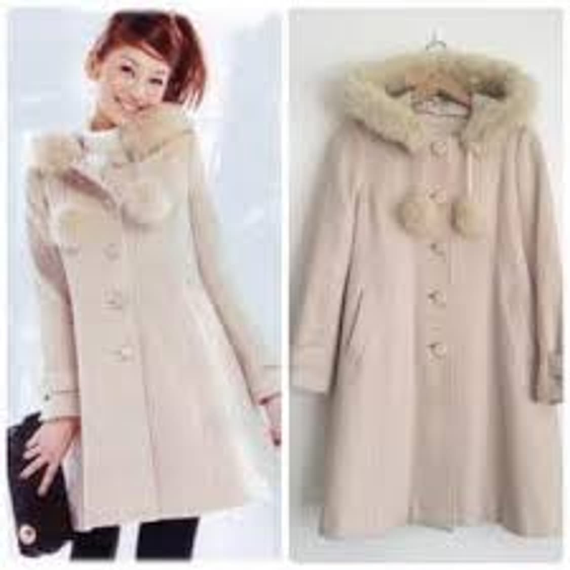 히메갸루 핑크 폼폼 코트 히메갸루
갸루 리즈리사깔 상품이미지6