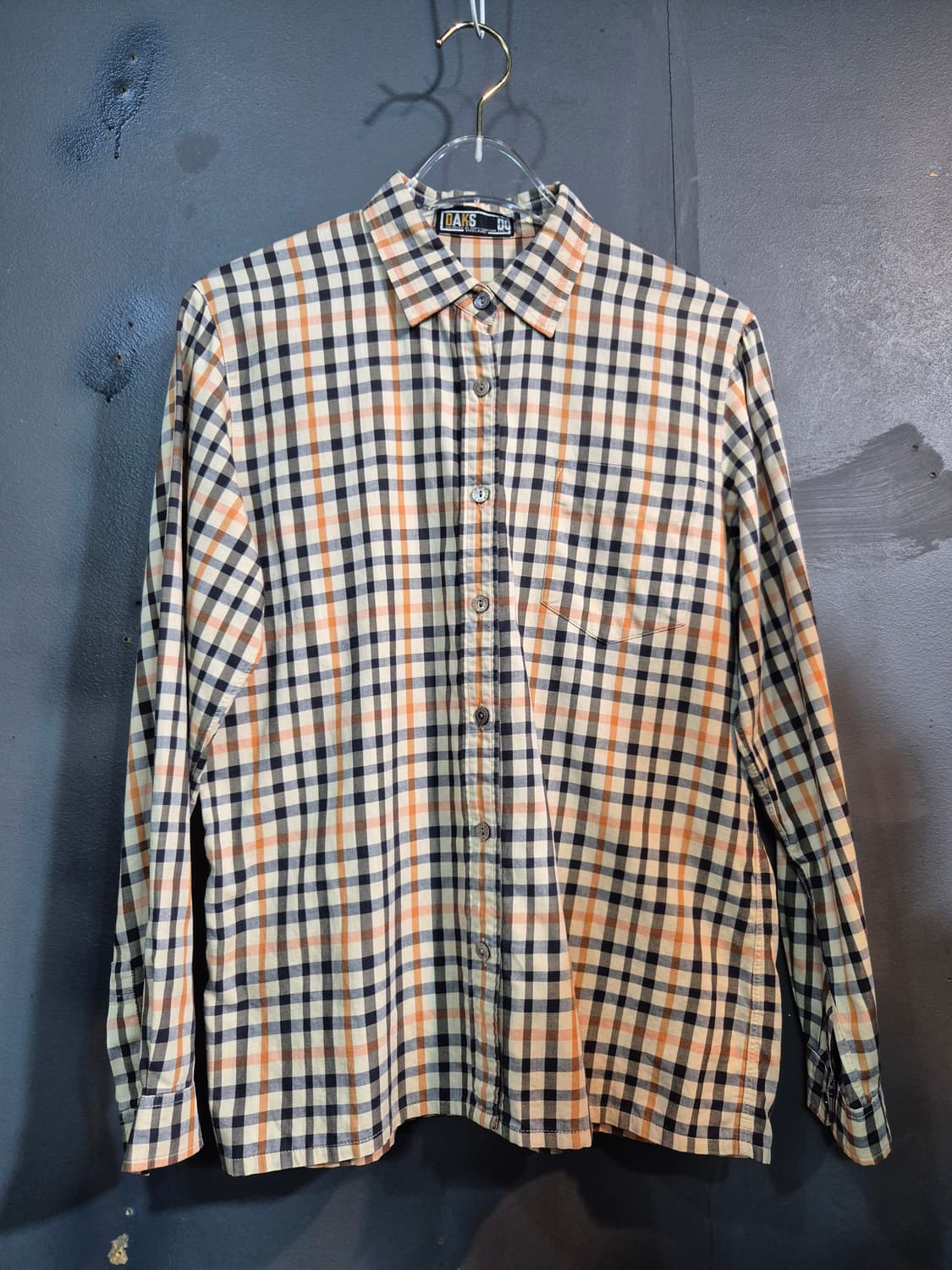 닥스 체크 셔츠 S 상품이미지1