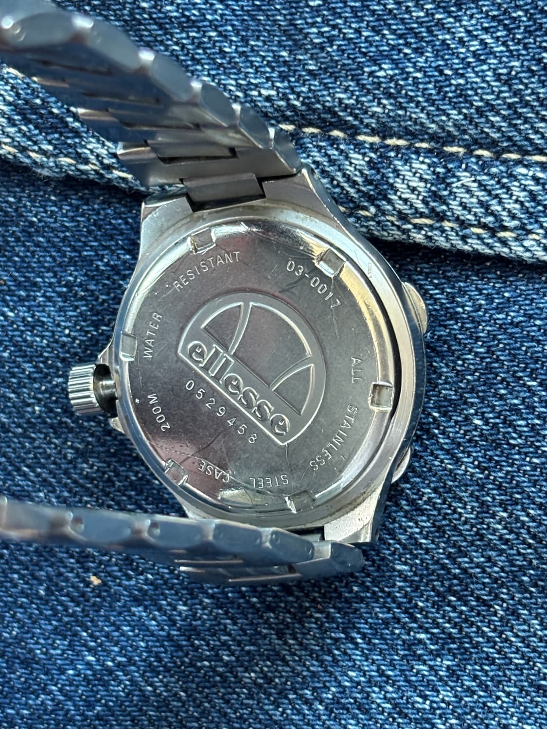vintage ellesse metal watch 엘리쎄 상품이미지5