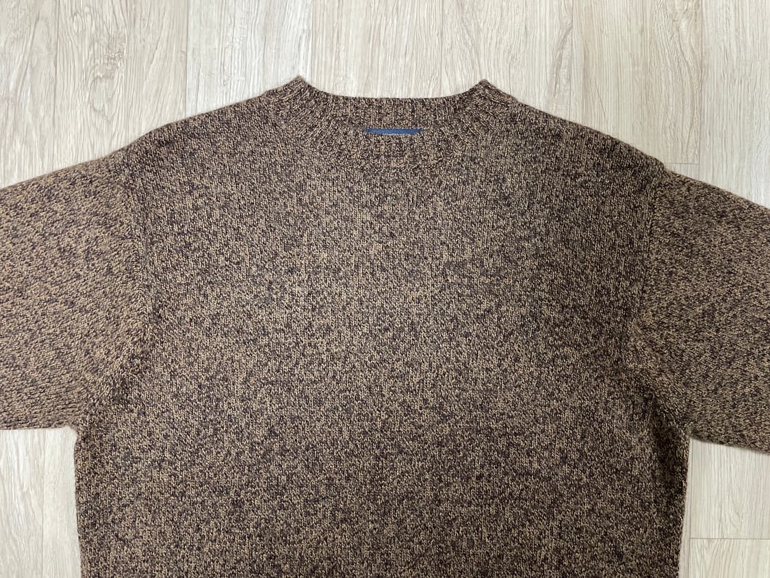 100) 펜들턴 브라운 멜란지 울 스웨터(RRL&LVC&폴로) 상품이미지4