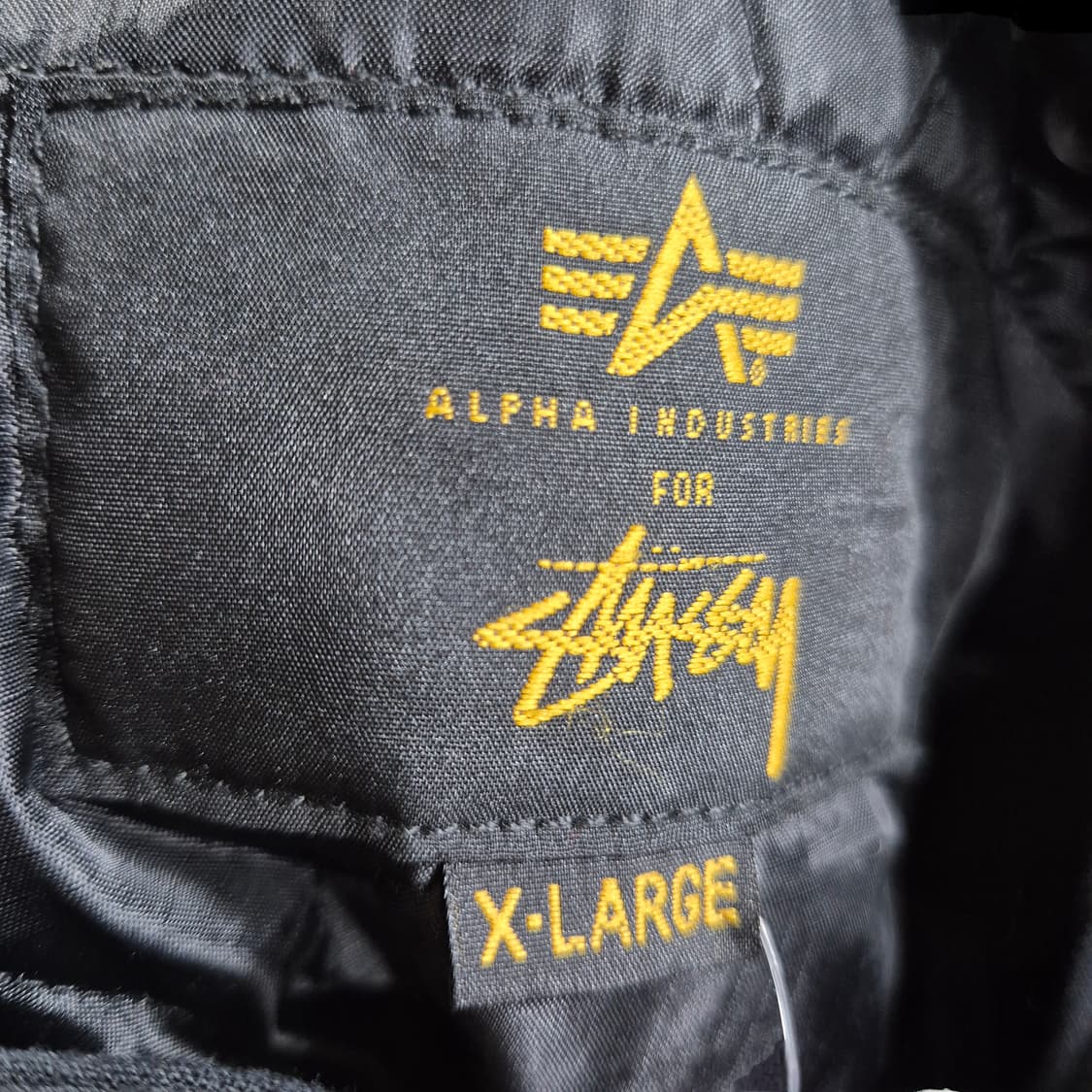 알파 인더스트리 × 스투시 콜라보 자켓 XL 상품이미지6