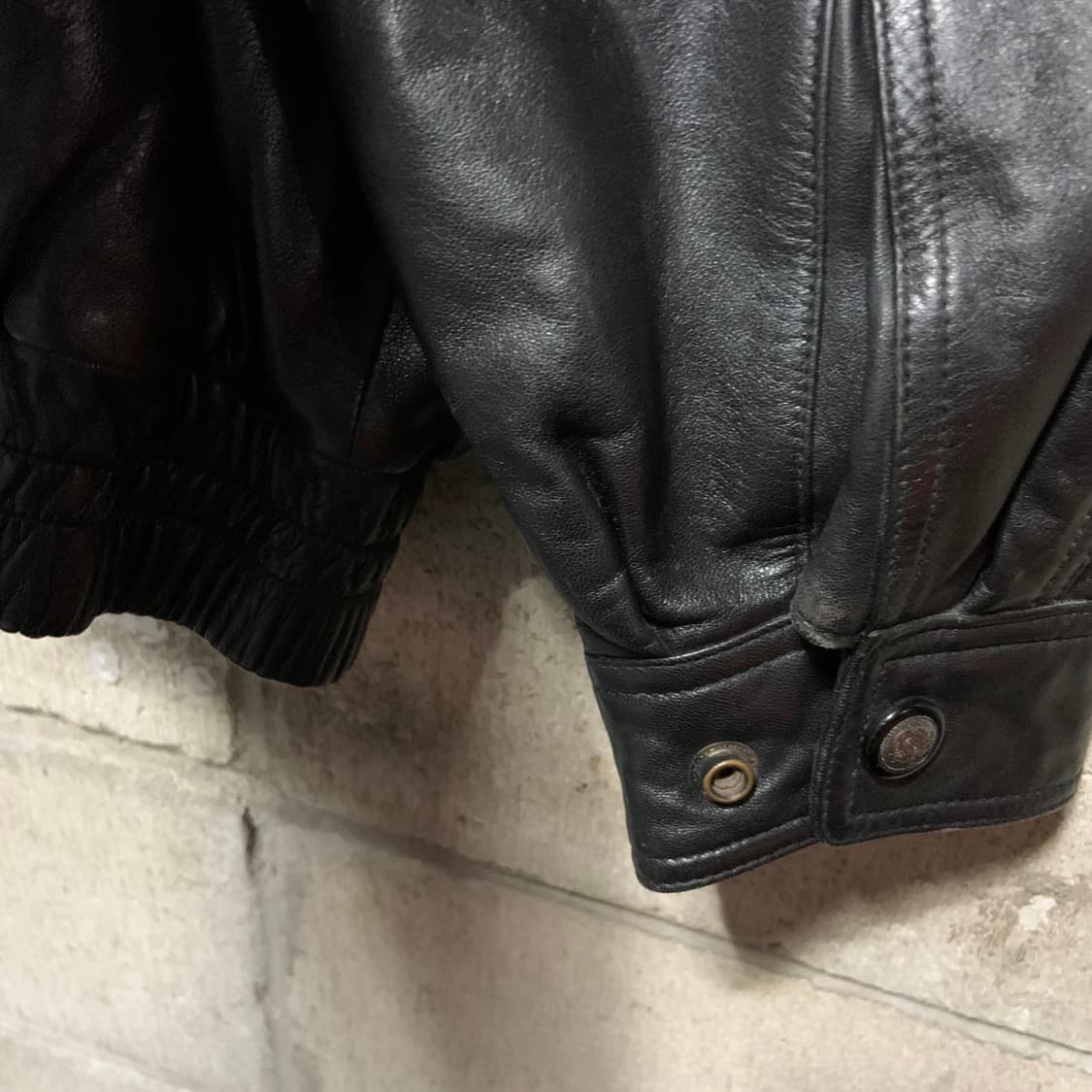 인디안 빈티지 양가죽 봄버 자켓 L 상품이미지5