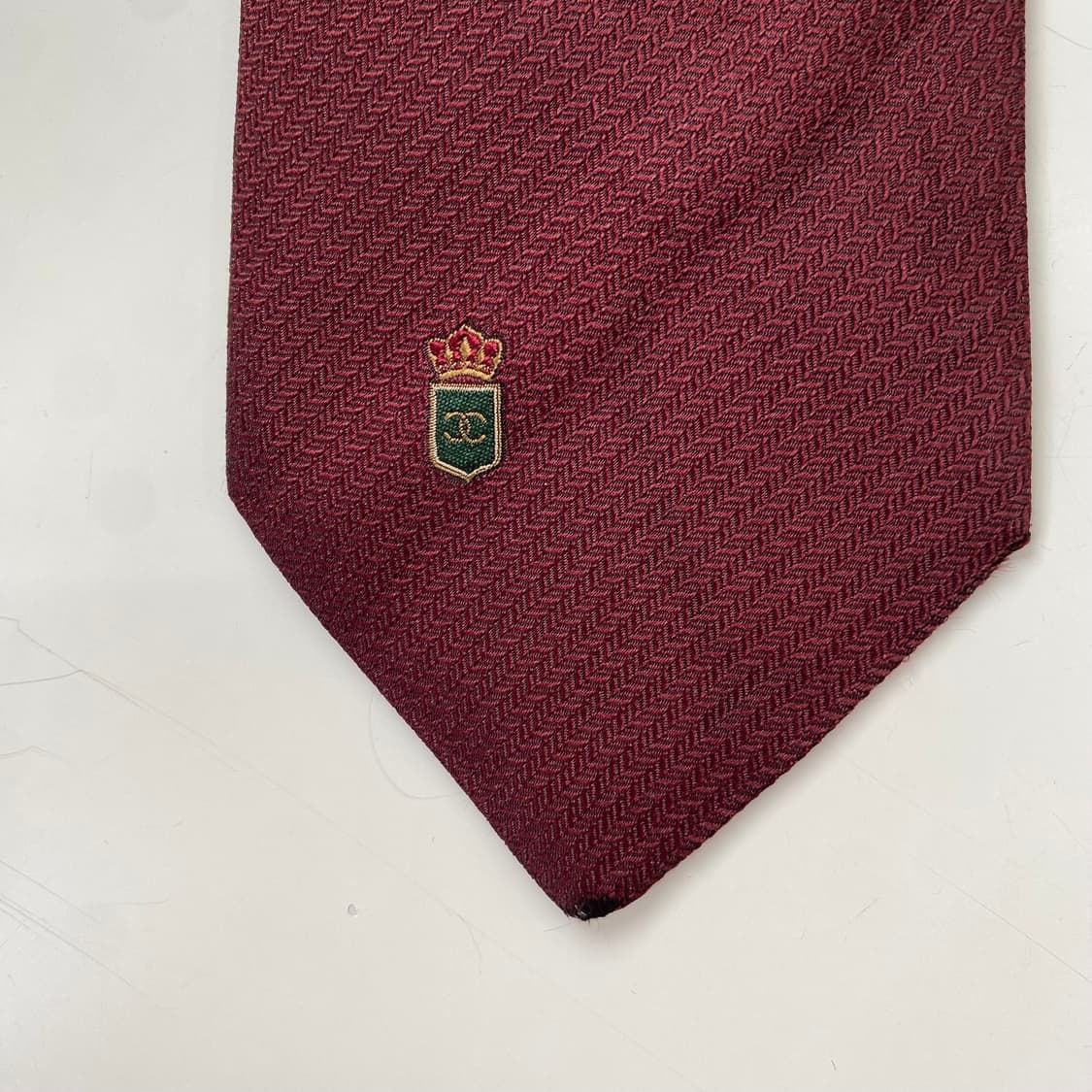 샤넬(CHANEL) 심플로고 명품 정품 넥타이8.1cm 상품이미지9