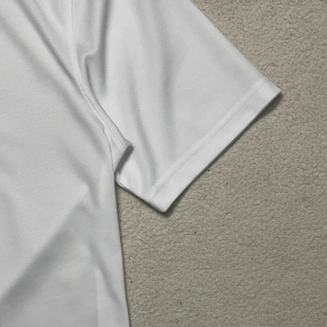 NIKE 드라이핏 스우시 반팔티 화이트 M 상품이미지3