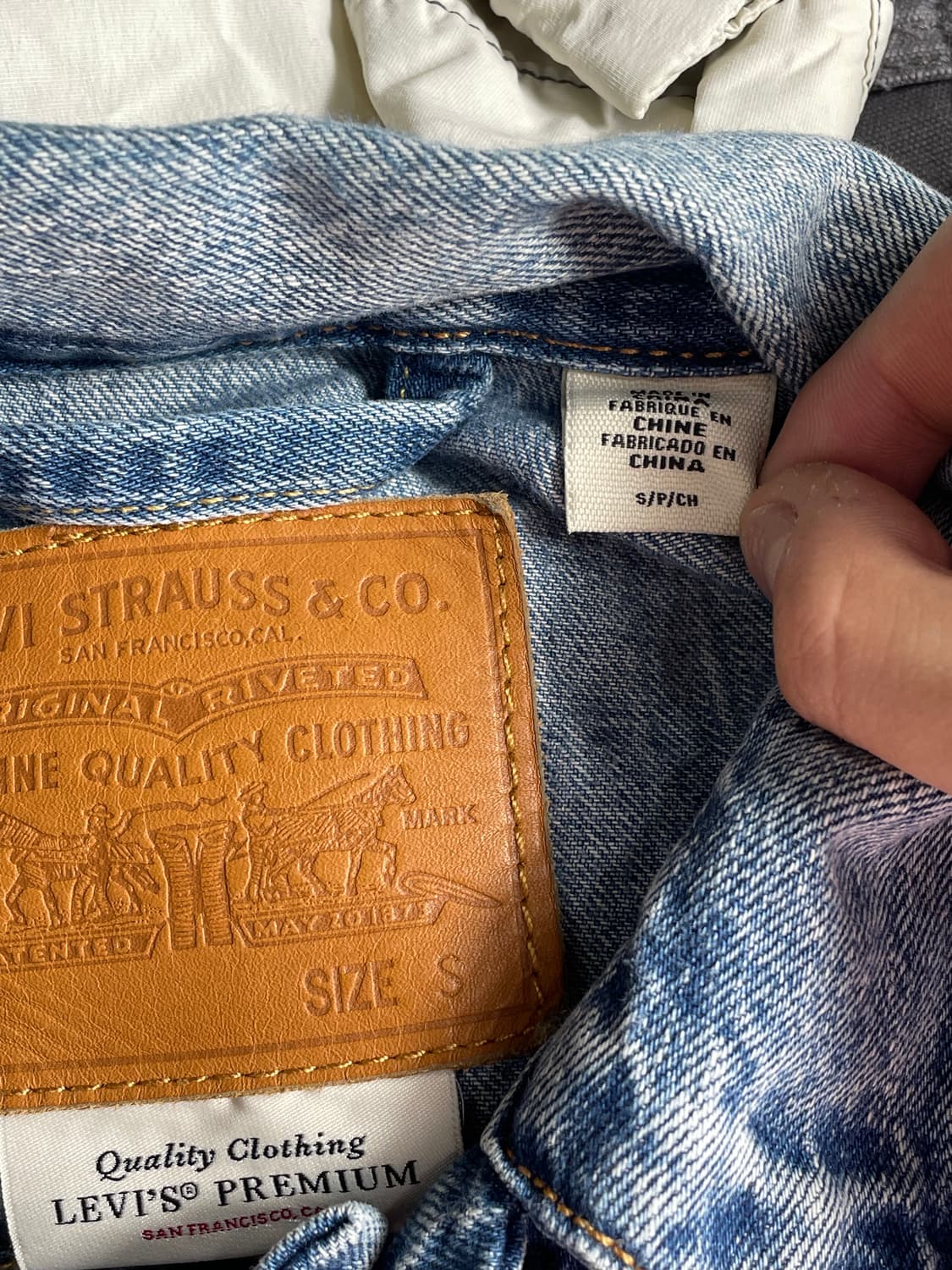 리바이스 데님 트러커 자켓 빅 e탭 상품이미지4