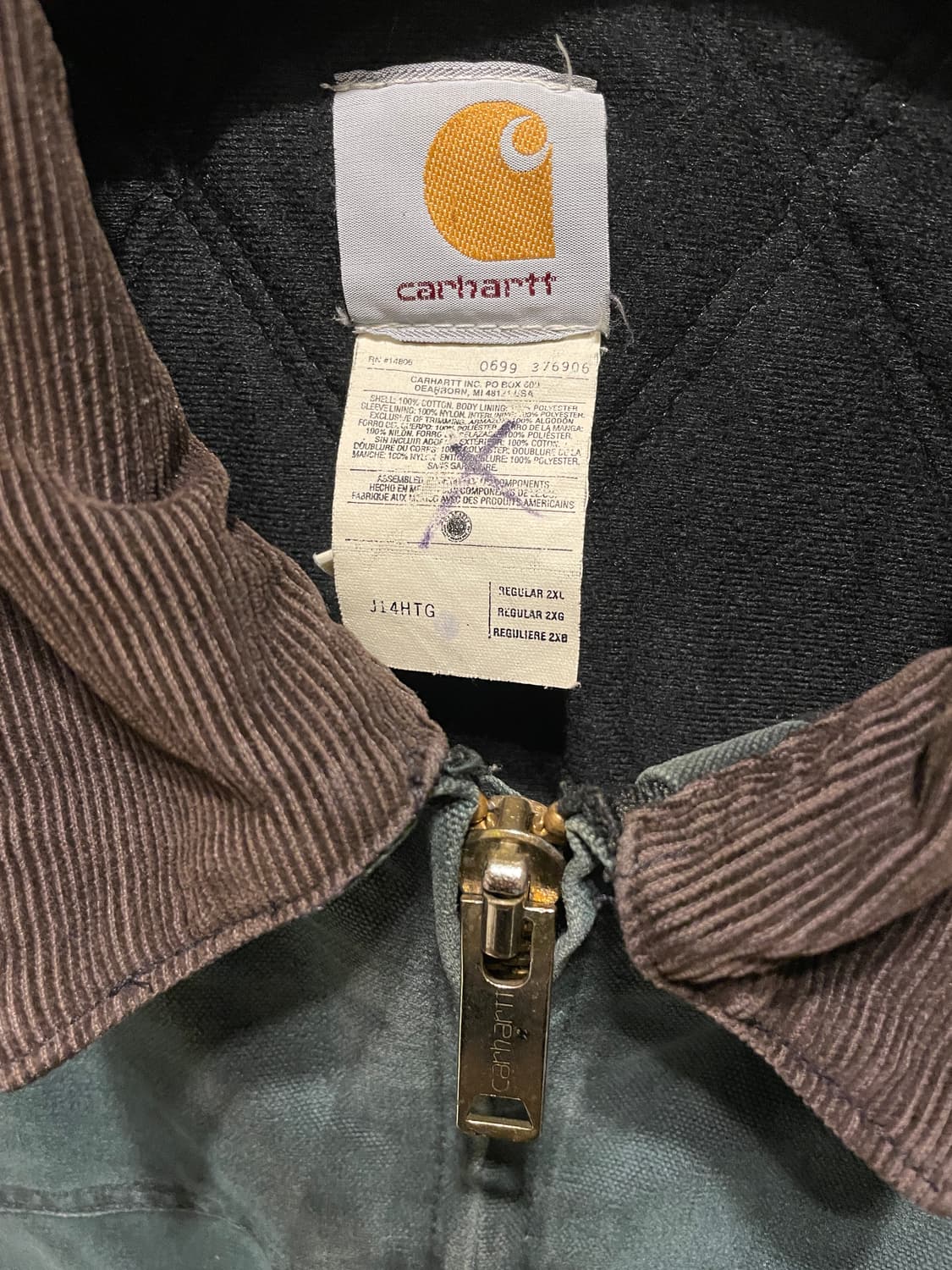 칼하트 J14 HTG 2XL 상품이미지4