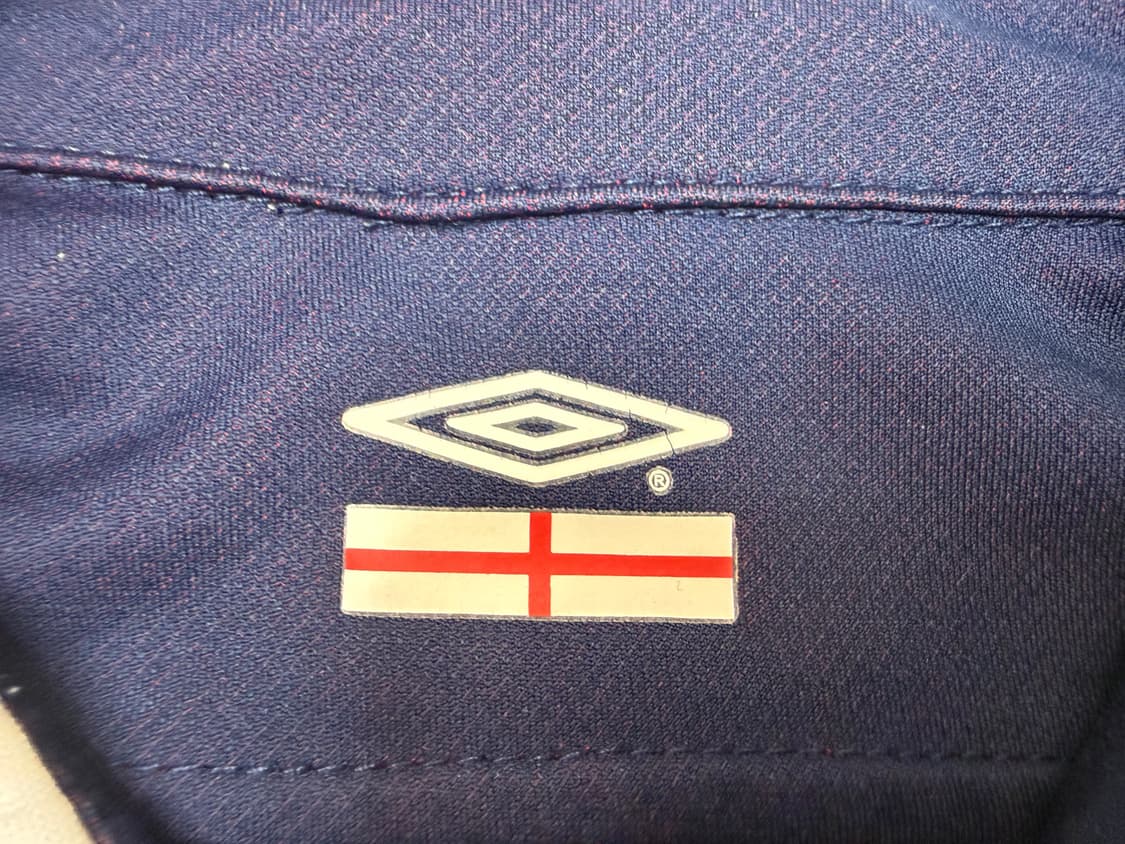 [S] 엄브로 잉글랜드 국대 04-06 홈 베컴 마킹 유니폼 상품이미지10