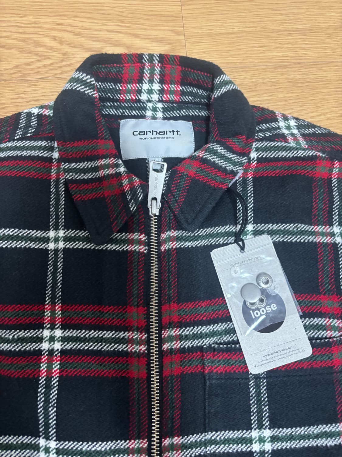 [새상품] 칼하트 WIP 자켓 체크  상품이미지2