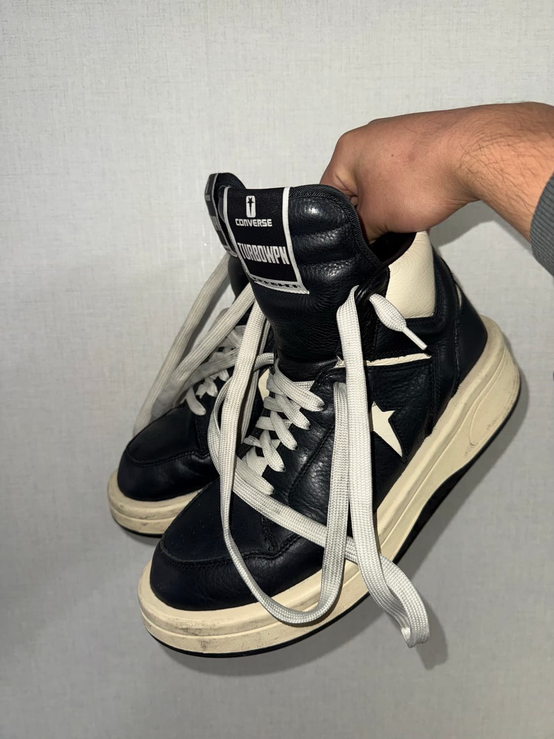 컨버스 x 다크쉐도우 터보웨폰 블랙 크림 Converse x Drkshd 상품이미지1