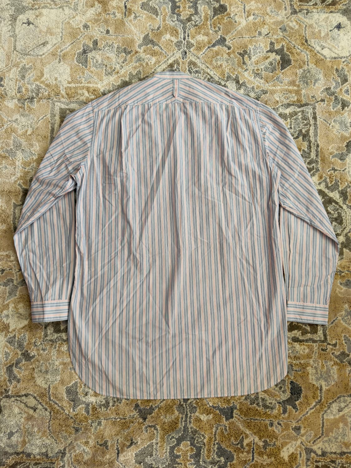 [이스트로그] 18SS 스트라이프 밴드칼라 튜닉 셔츠 (L) 상품이미지2