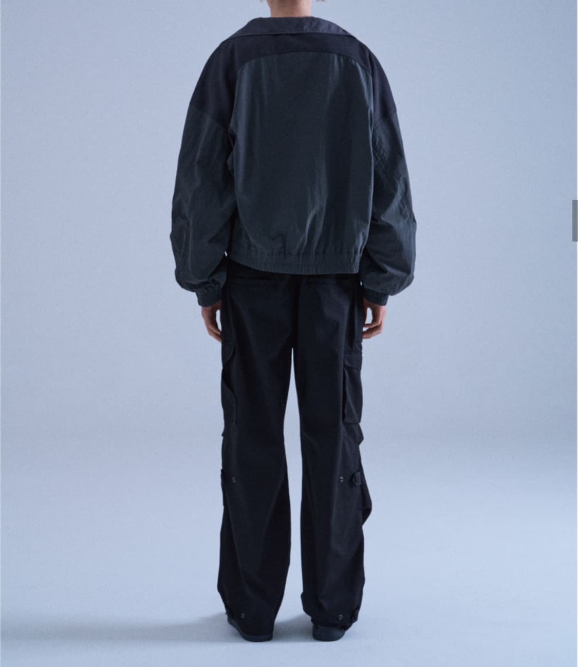 [ETCE] POST TRACK JACKET 바람막이 (GREY) 상품이미지5