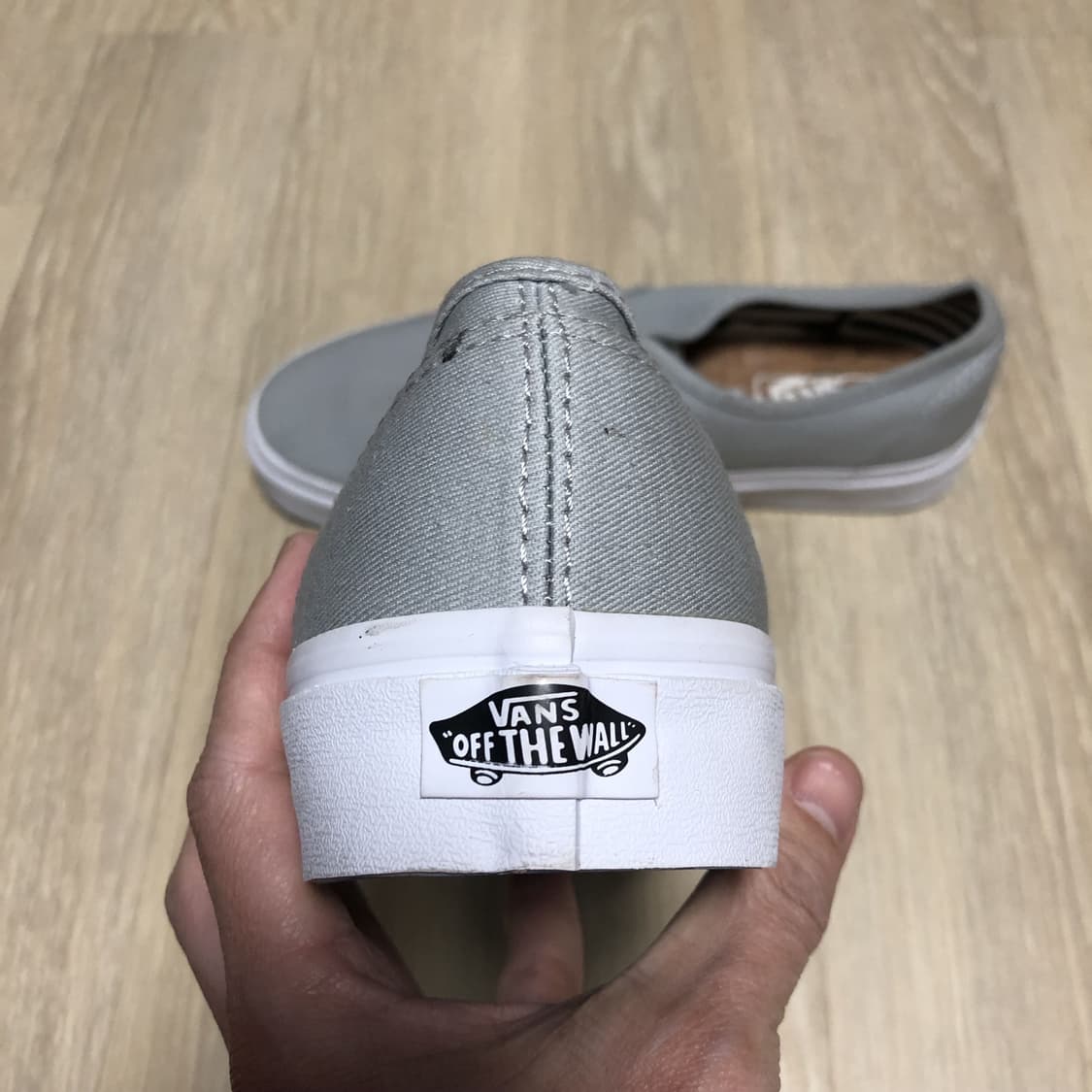 (260) 새상품 반스 VANS 어센틱 그레이 상품이미지3