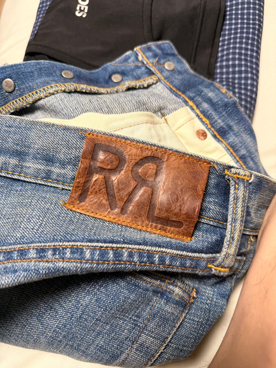 RRL 슬림 내로우 진 힐스뷰 워싱 31x30 상품이미지5