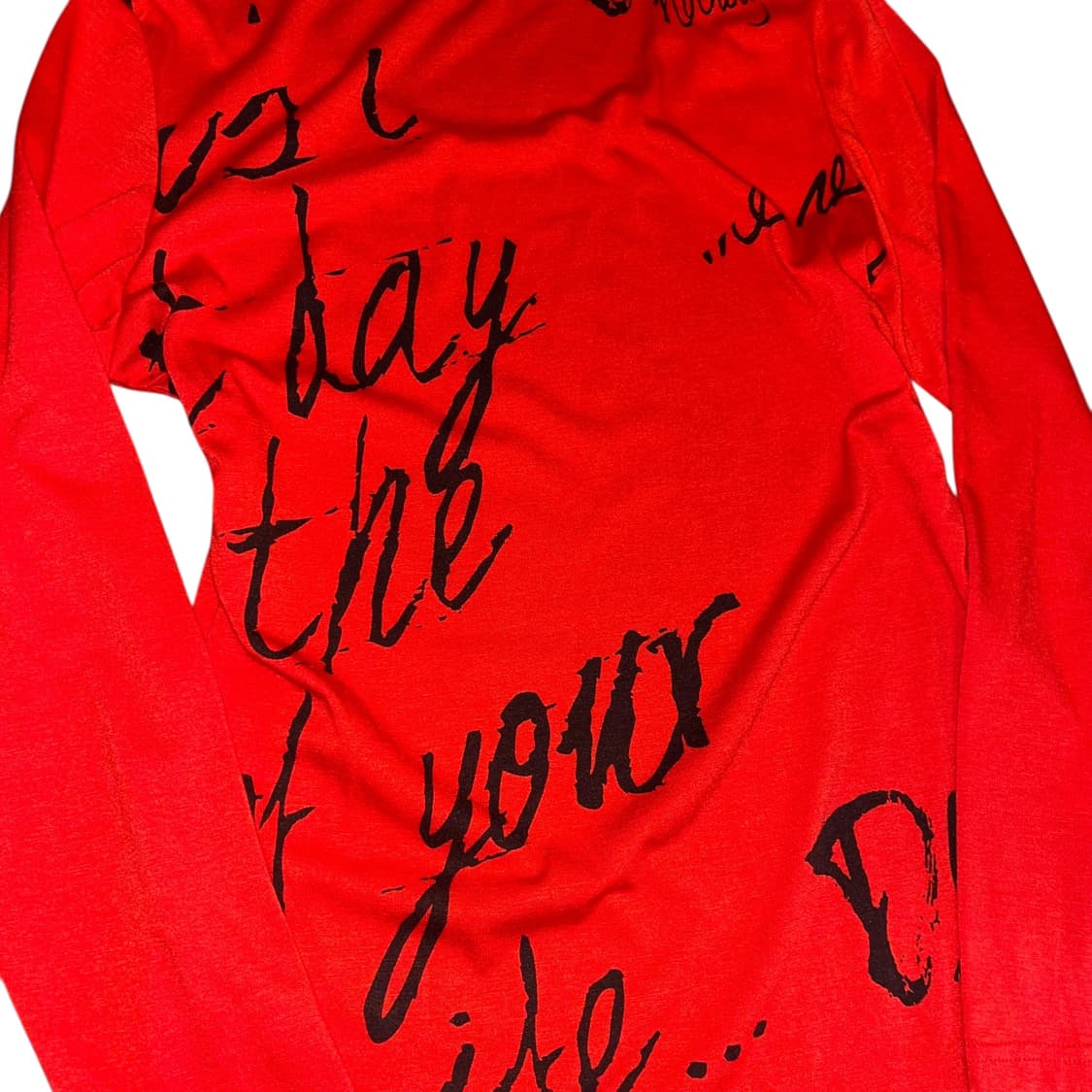 해골별프린팅 스터드 긴팔티 펑크y2k갸루 상품이미지4