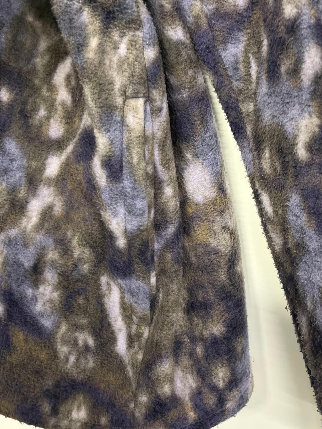 슈프림 21FW 페이즐리 플리스 셔츠 퍼플 상품이미지4