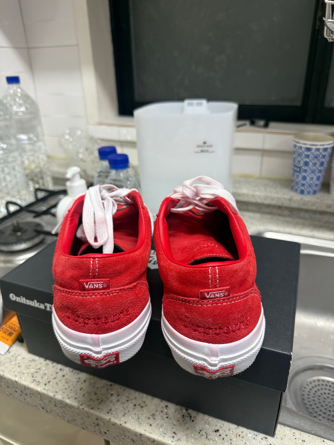 반스 x 슈프림 시드 레드 270판매 상품이미지6